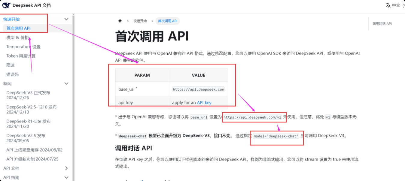 DeepSeekapi怎么接入-DeepSeekapi接入调用教程
