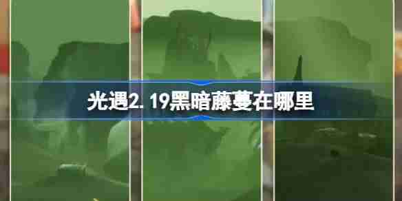 光遇2.19黑暗藤蔓在哪里-光遇2月19日染料位置攻略