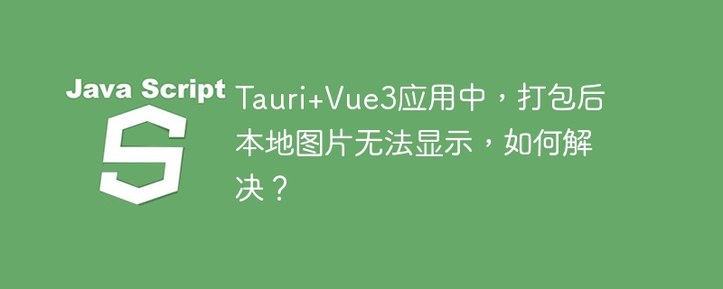 tauri+vue3应用中，打包后本地图片无法显示，如何解决？