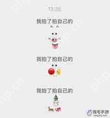 微信拍一拍有哪些小动物图标