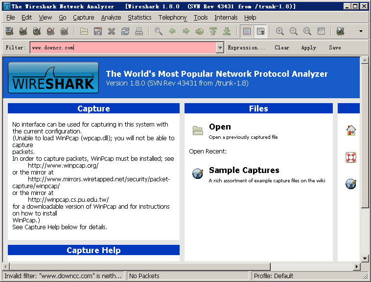Wireshark Portable(网络抓包工具)