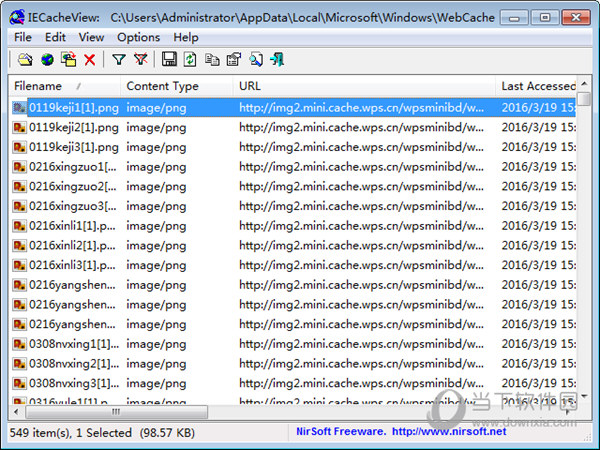 IECacheViewer