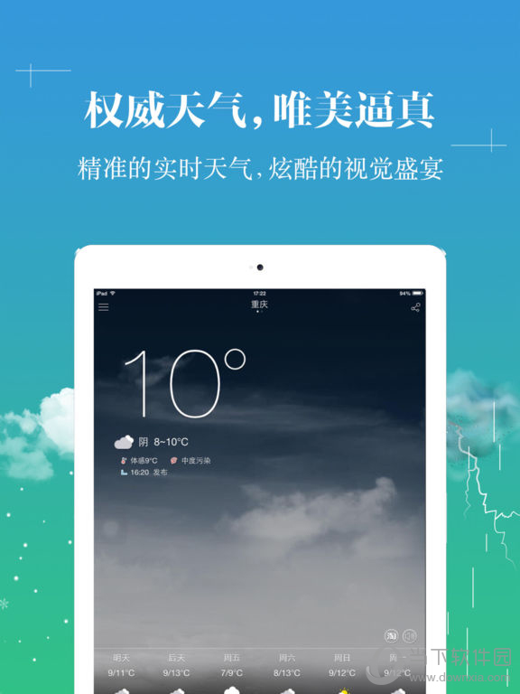 中央天气预报iPad版