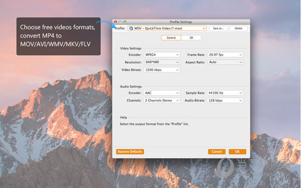 Free MP4 Converter Mac版