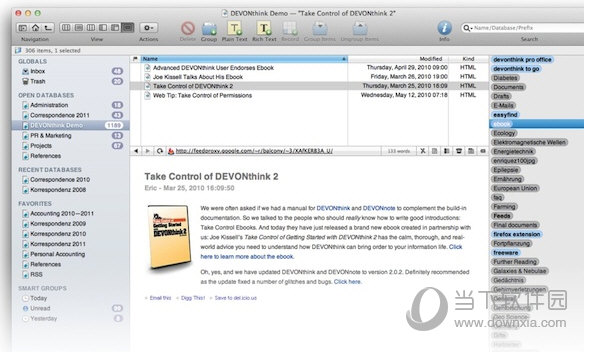 DEVONthink Pro for Mac