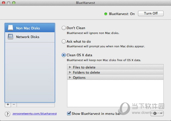 BlueHarvest for Mac