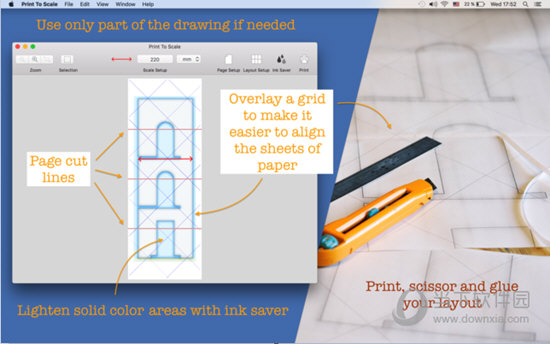 Print To Scale for Mac