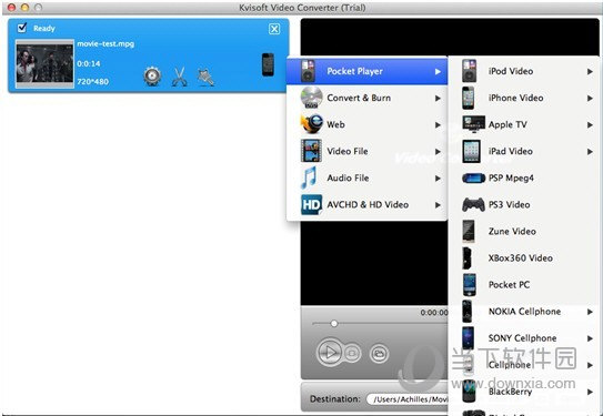 Kvisoft Video Converter for Mac