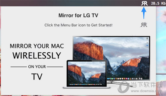 Mirror for LG TV