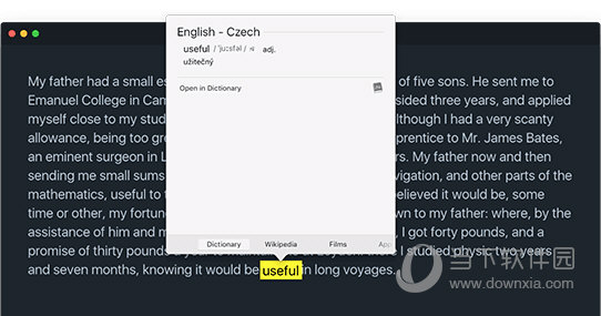 Dictionaries for Mac