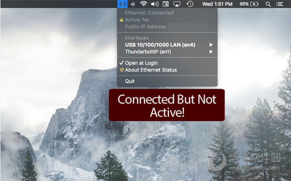 Ethernet Status Mac版