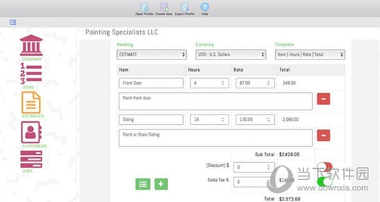 Job Estimate Maker