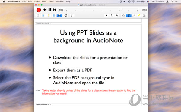 AudioNote 2 Mac版