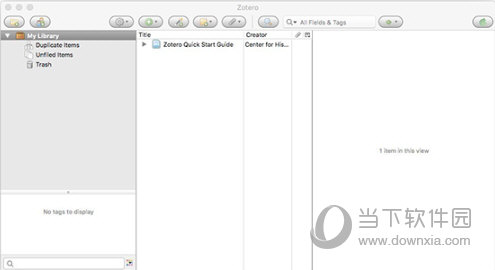 Zotero for Mac