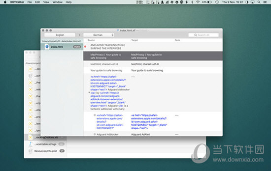 Xliff Editor