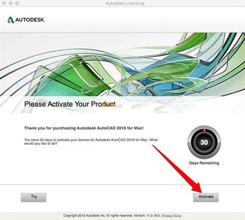AutoCAD 2016 For Mac注册机下载