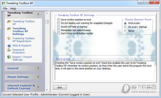 Tweaking Toolbox XP