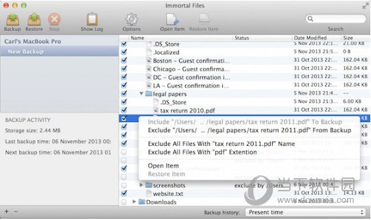Immortal Files