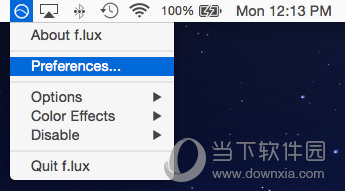 F.lux色温调节软件