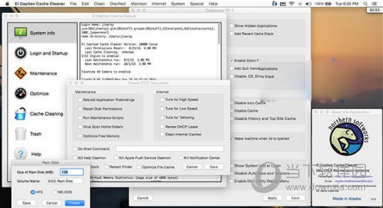 El Capitan Cache Cleaner