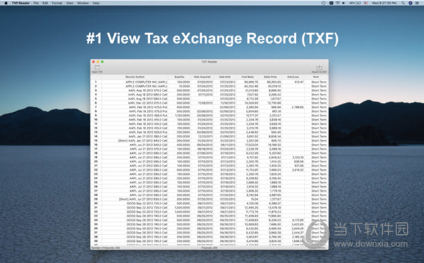 TXF Reader Mac版