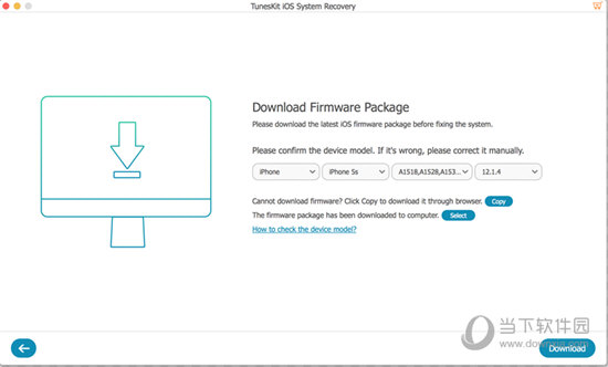 iOS System Recovery for Mac