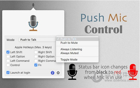 ush Mic Control