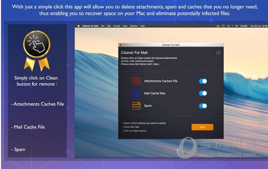 Cleaner for Mail