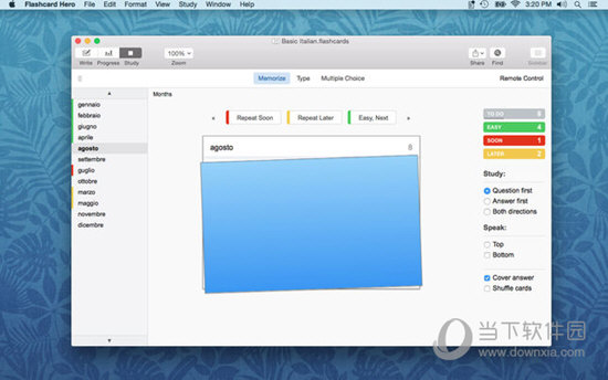 Flashcard Hero for Mac