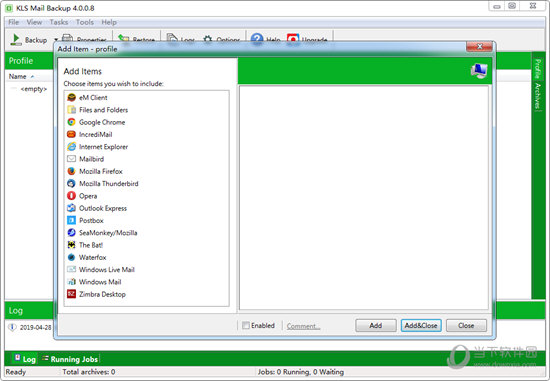 KLS Mail Backup