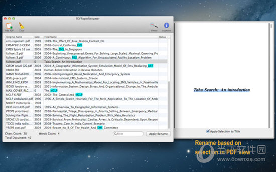 PDF Paper Renamer