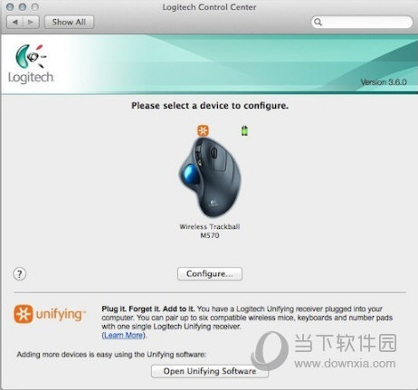 Logitech Control Center