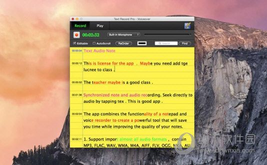Audio Course Note Recorder