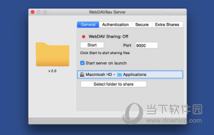WebDAVNav Server