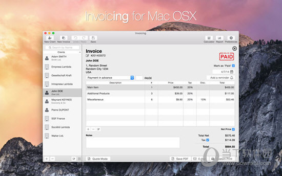 Invoicing