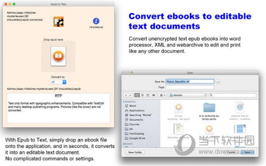 Epub to Text