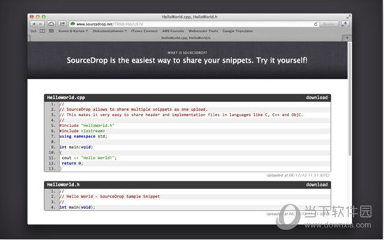 SourceDrop