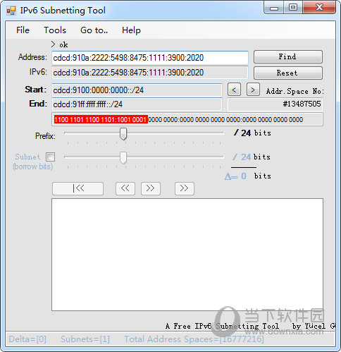 IPv6 Subnetting Tool