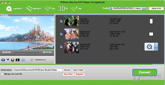 7thShare Mac Any DVD Ripper