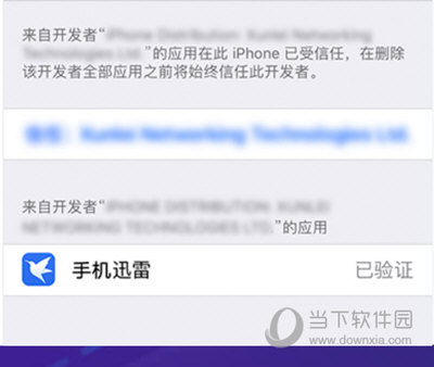 迅雷iOS版安装