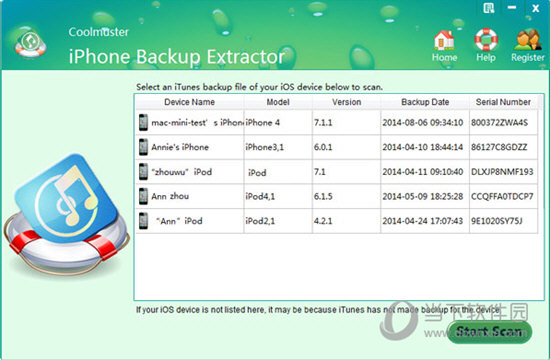 Coolmuster iPhone Backup Extractor