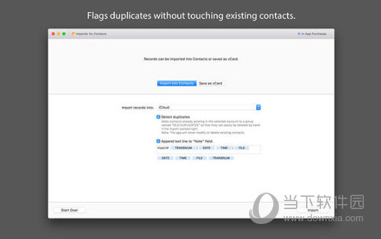 Importer for Contacts