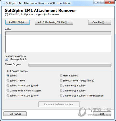 EML Attachment Remover