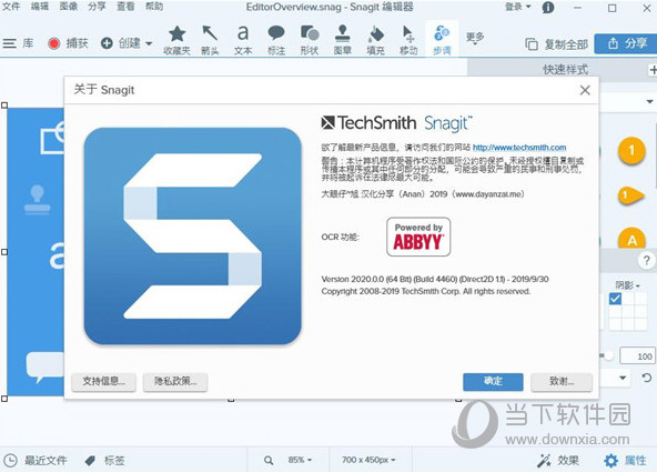 SnagIt2020汉化补丁