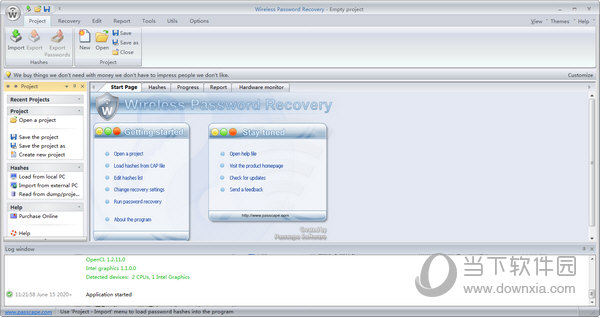 Wireless Password Recovery