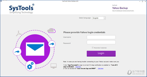 SysTools Yahoo Backup