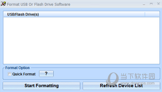 Format USB Or Flash Drive Software