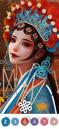 花花数字填色APP