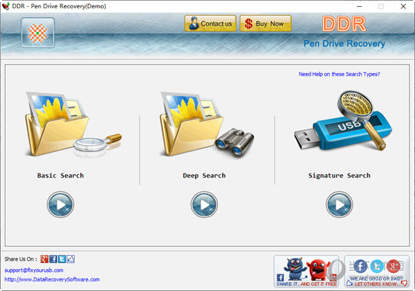 DDR Pen Drive Recovery