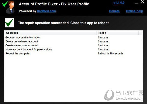 Account Profile Fixer